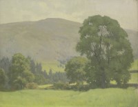 Lot 112 - Cyril Frost (1880-1971)
'BLOXHAM'
Signed and dated 1945