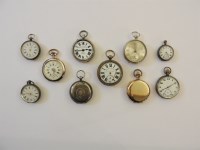 Lot 81 - Nine silver