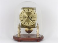 Lot 325 - A modern double fusee movement clock