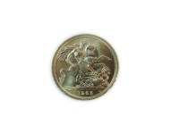 Lot 2 - Gold sovereign 1965