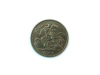 Lot 19 - Gold half sovereign 1907