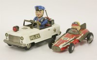 Lot 301 - A Japanese tin plate model of the 'Fire Bird' racing car
