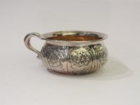 Lot 181A - A silver chamber pot