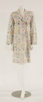 Lot 1179 - A 1930s white silk day coat