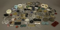 Lot 1001 - A large quantity of Art Deco buckles and clasps