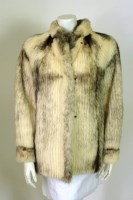 Lot 1102 - A cream mink fur jacket