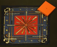 Lot 1049 - An Hermès silk scarf