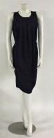 Lot 1127 - An Yves Saint Laurent navy jersey dress