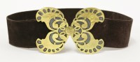 Lot 1097 - An Yves Saint Laurent belt