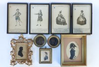 Lot 511 - Two silhouettes