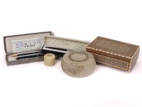 Lot 120A - Three various trinket boxes