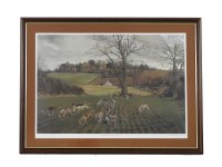 Lot 404 - A modern limited edition print 49/200
THE DUCKERIDGE HOUNDS AT BRENT PELHAM 1995