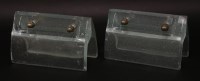 Lot 162 - A pair of Art Deco pâte-de-verre door handles