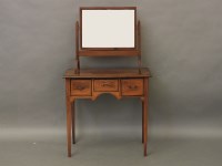 Lot 617 - A George III mahogany dressing table