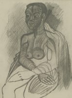 Lot 190 - John Bratby RA (1928-1992)
TATTOOED WOMAN
Pencil
13 x 18cm

Provenance:  Julian Hartnoll