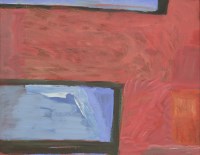 Lot 293 - Frank Beanland (b.1936)
'THE RED WALL'
Signed