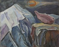 Lot 308 - Jo Jones (1894-1989)
'THE ATLAS MOUNTAINS'
Signed l.l.