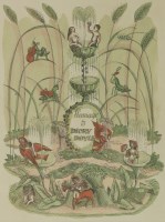 Lot 4 - Edward Bawden RA (1903-1989)
'HOMAGE TO DICKY DOYLE'
Lithograph printed in colours
25 x 19cm

Provenance:  With The Maas Gallery