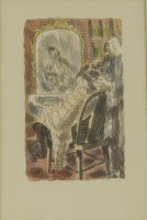 Lot 101 - Barnett Freedman (1901-1958)
'THE HAIRCUT' - FOR GEORGE BORROW'S 'LAVENGRO'
Lithograph printed in colours
image size 15.5 x 9.1cm

*Artist's Resale Right may apply to this lot.