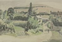 Lot 142 - Claude Flight (1881-1955)
THE VILLAGE
Signed l.l.