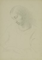 Lot 168 - Arnold Mason (1885-1963)
PORTRAIT STUDY OF WINIFRED KNIGHTS