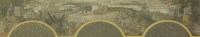 Lot 251 - Evelyn Dunbar (1906-1960)
STUDY FOR THE BROCKLEY MURAL 
Oil over pencil on paper
21.5 x 96.5cm

The artist painted the mural for Brockley County School in South London between 1933 and 1936.

*Artist