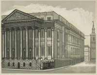 Lot 6 - Edward Bawden RA (1903-1989)
'THE MANSION HOUSE'
Linocut