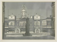 Lot 8 - Edward Bawden RA (1903-1989)
'HORSE GUARDS'
Linocut