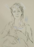 Lot 180 - Ishbel McWhirter (b.1927)
PORTRAIT OF TAMARA USTINOV
Signed