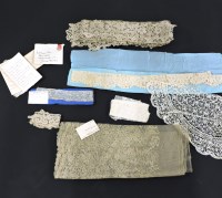 Lot 1230 - A collection of antique lace
