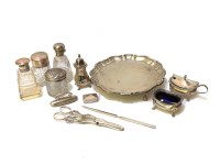 Lot 109 - A silver salver