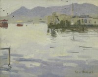 Lot 265 - Ken Howard RA (b.1932)
'LAKE PICHOLA