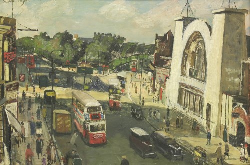 Lot 218 - Carel Weight RA (1908-1997)
HAMMERSMITH BROADWAY
Signed u.r.