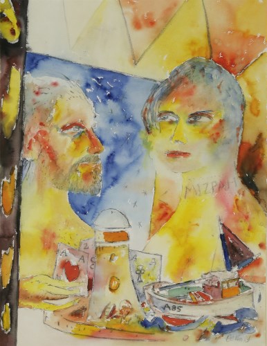 Lot 30 - John Bellany RA (Scottish