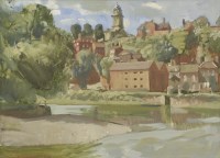 Lot 18 - John Aldridge RA (1905-1983)
'TELFORD'S CHURCH AT BRIDGNORTH