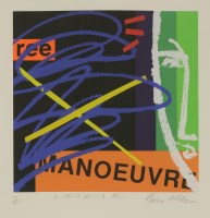 Lot 112 - Bruce McLean (b.1944)
'A THREE-POINT TURN'
Screenprint