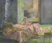 Lot 278 - Robert Brown (20th century)
‘SUNNY MORNING’ 
Signed and dated '93 l.r.