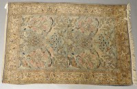 Lot 686 - A Persian 'deer hunting' rug
