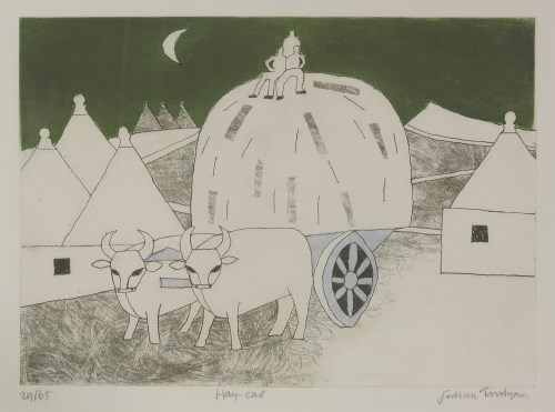 Lot 105 - Julian Trevelyan RA (1910-1988)
'HAY-CART'