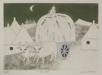 Lot 105 - Julian Trevelyan RA (1910-1988)
'HAY-CART'