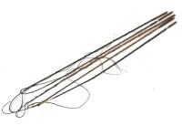 Lot 258 - Five Victorian driving whips with silver mounts including an example by Callow