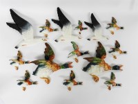 Lot 213 - Eleven Beswick duck wall birds