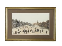 Lot 384 - J A Gowing
GREAT YARMOUTH MARKET 1790
watercolour over pencil