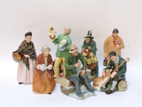 Lot 209 - Seven various Royal Doulton figures