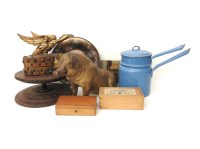 Lot 304 - A large Victorian terracotta piggy bank
