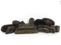 Lot 361 - A collection of chimney plaster moulds (qty)