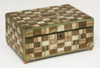 Lot 156 - A Karlsbad agate-mounted casket