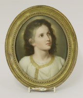 Lot 18 - A KPM porcelain plaque