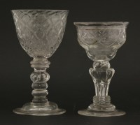 Lot 27 - A sweetmeat glass
