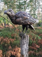 Lot 339 - David Cooke (b.1970) GOLDEN EAGLE Stoneware